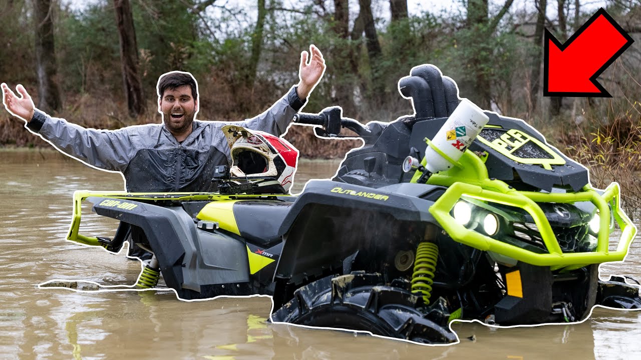 MUDDING THE GIANT OUTLANDER! *FULL SENDS*