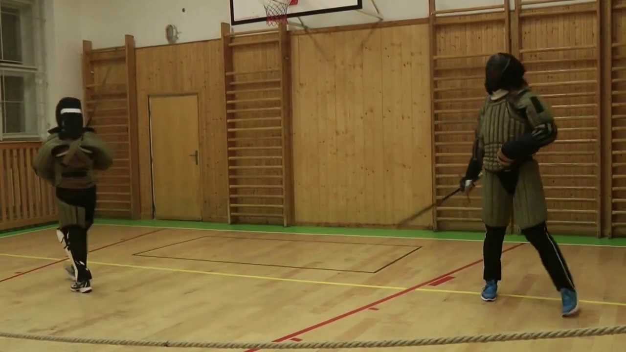 Longsword sparring of Digladior, January 2014: Vláďa vs. Borek