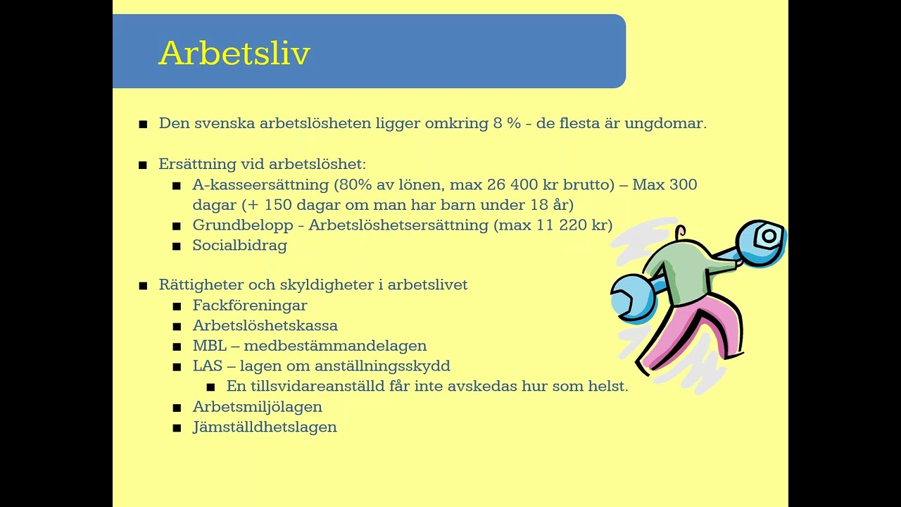 Arbetsmarknad och arbetsl&ouml;shet