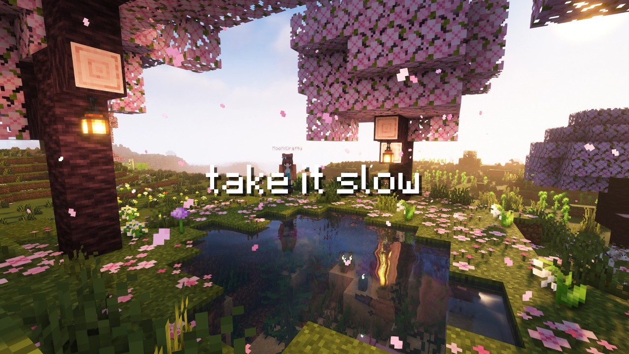 a place that’s slowly becoming home 🌸 | cozy minecraft lofi | chapter two