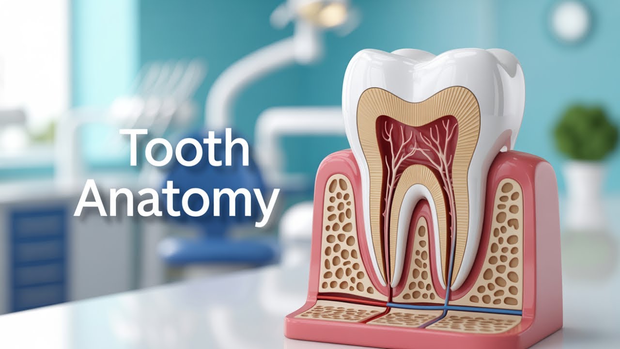 दाँत का नामांकित चित्र कैसे बनायें | How to Draw Tooth Diagram Step by Step