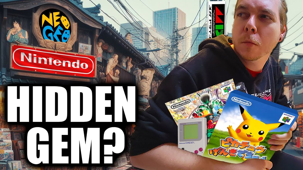 This Japanese Town is a Retro Game Hunting HIDDEN GEM!