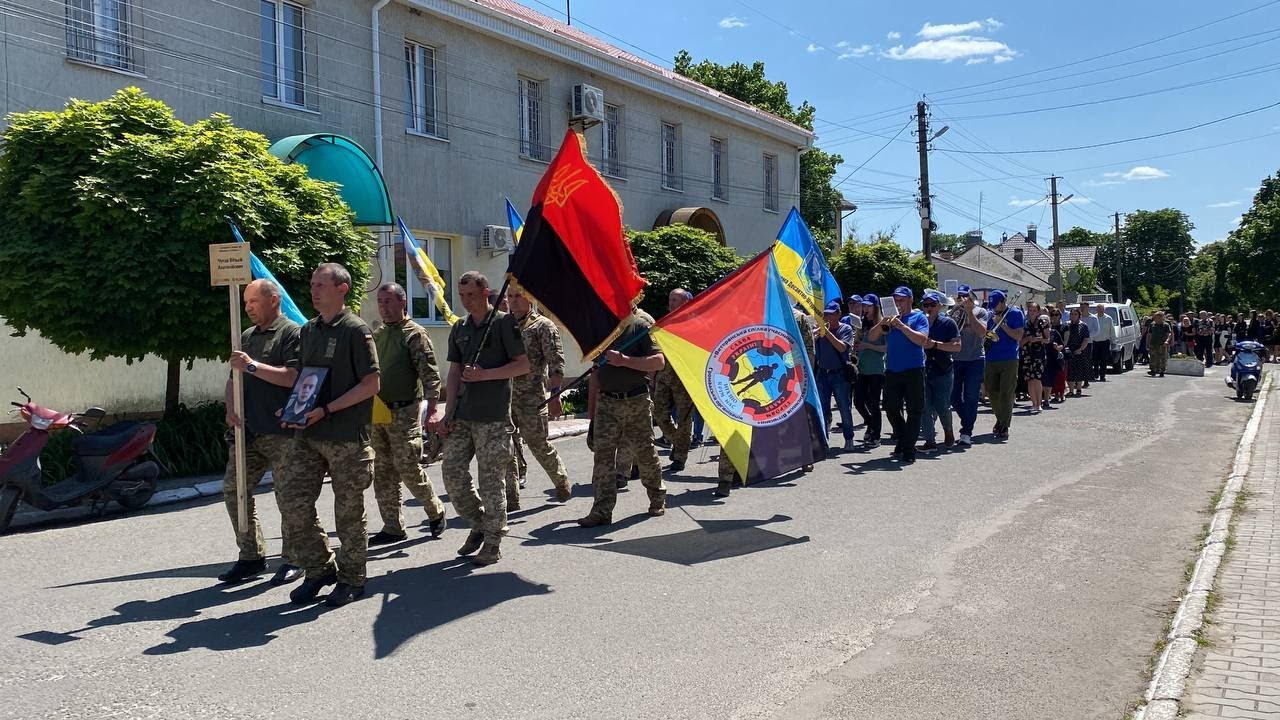 31.05.2023. Похорони Героя-земляка, воїна ЗСУ - Віталія Чугая