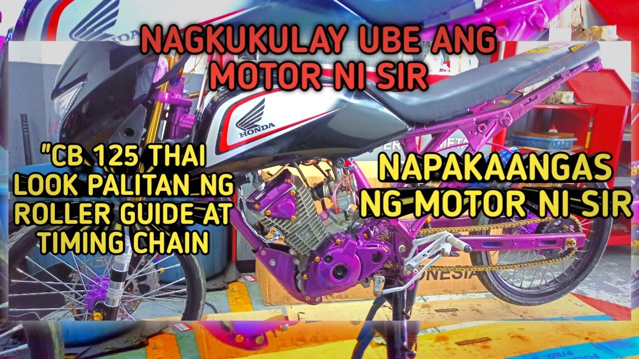 CB 125 THAI LOOK PALITAN NATEN NG ROLLER GUIDE AT TIMING CHAINR
