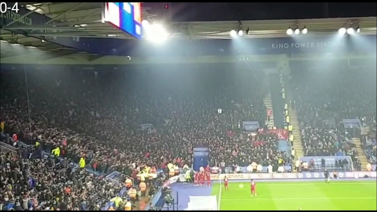 LIVERPOOL FANS AT LEICESTER | LEICESTER 0-4 LIVERPOOL | LIVERPOOL LIMBS