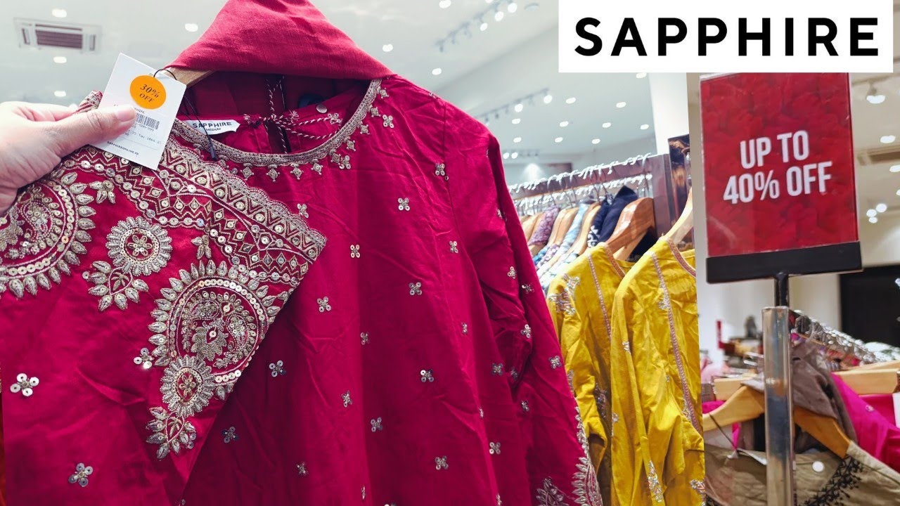 Sapphire Sale 2024 😱 RS.1800 😱 sapphire new collection on sale🔥🔥🔥