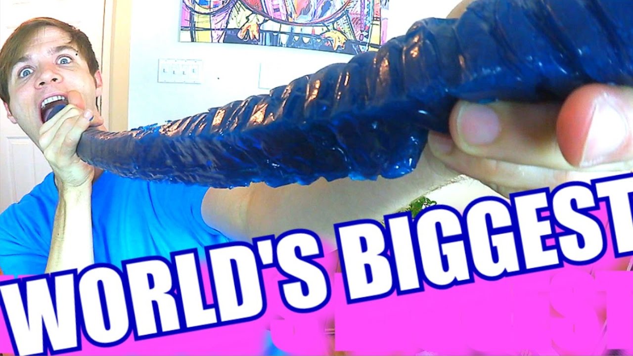 World's Biggest Gummy Worm Challenge - How To Get Infinite Chocolate