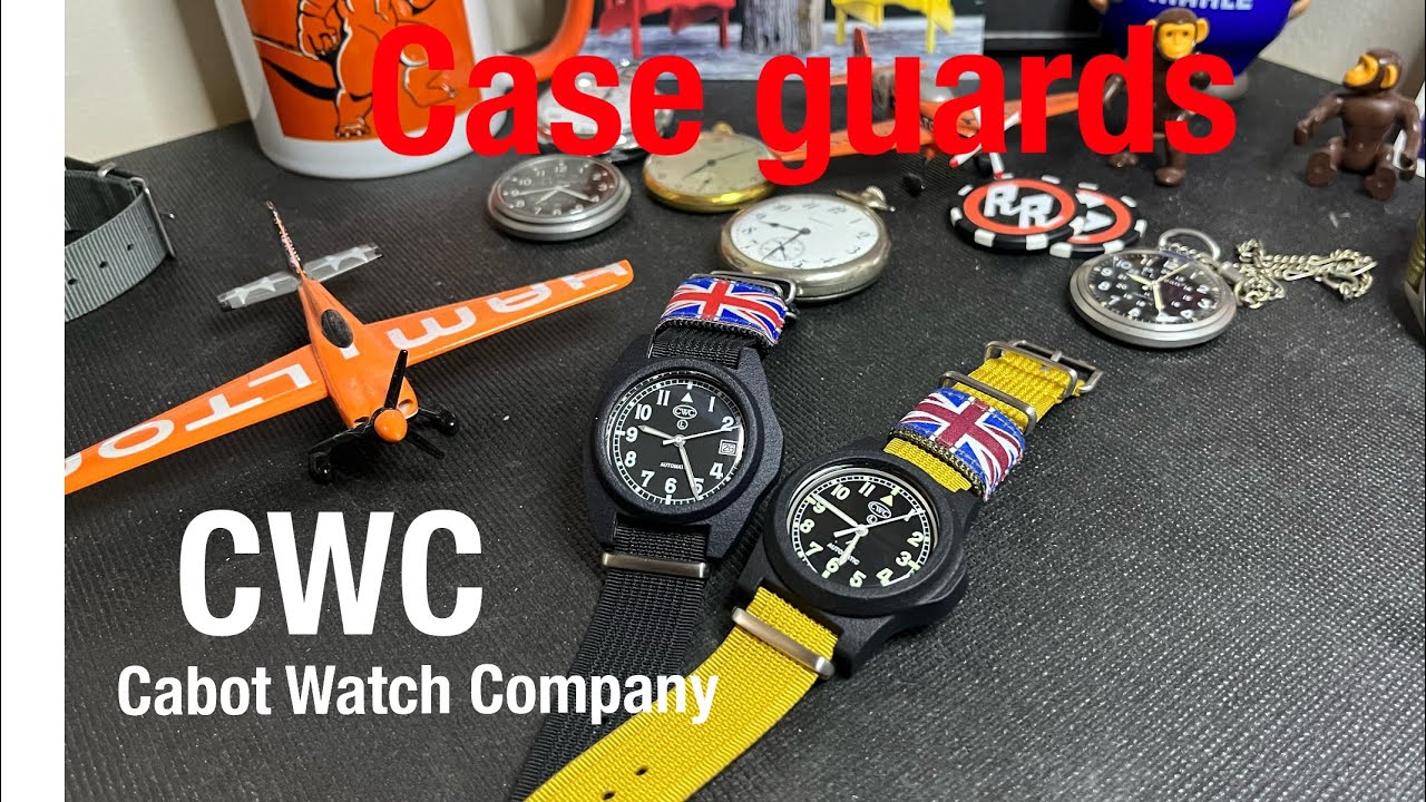 CWC watch case guards and strap keepers