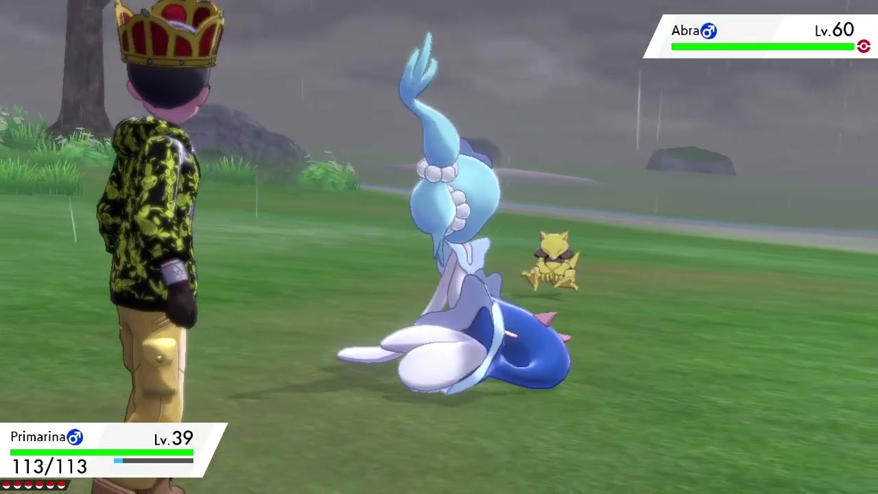 PRIMARINA MOVES SPARKLING ARIA POKEMON SWORD AND SHIELD NINTENDO SWITCH