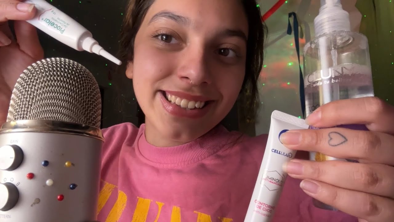 ASMR MI RUTINA DE SKIN CARE ACTUALIZADA| COMO CUIDAR TU PIEL| SOFIWI