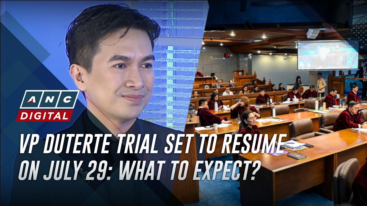 What to expect on Day 10 of VP Duterte impeach trial, according to court spox | ANC