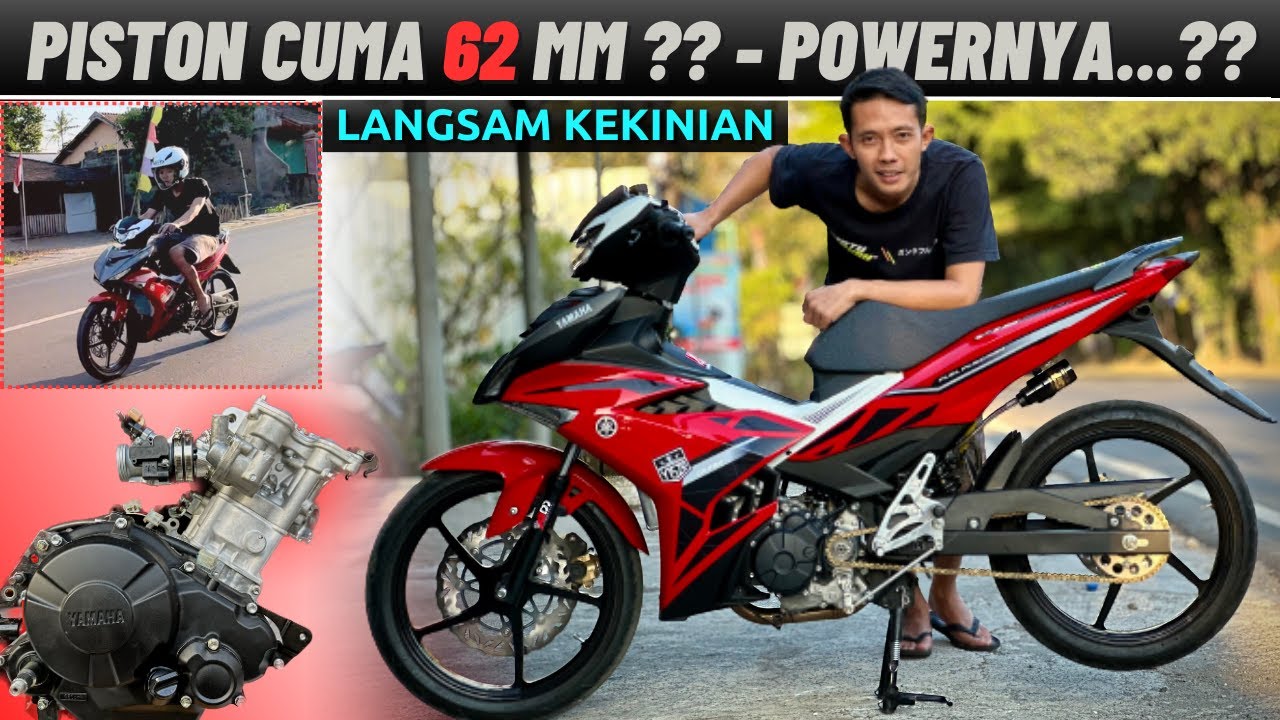BORE UP MX KING 177CC PISTON FORGED HEAD CUSTOM