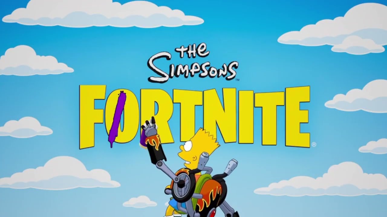 Fortnite = evento dos simpsons