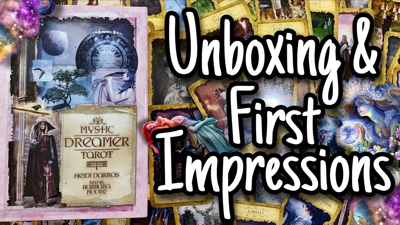 🌌Mystic Dreamer Tarot Unboxing🌃 & 1st Impressions | Deck Flip Through