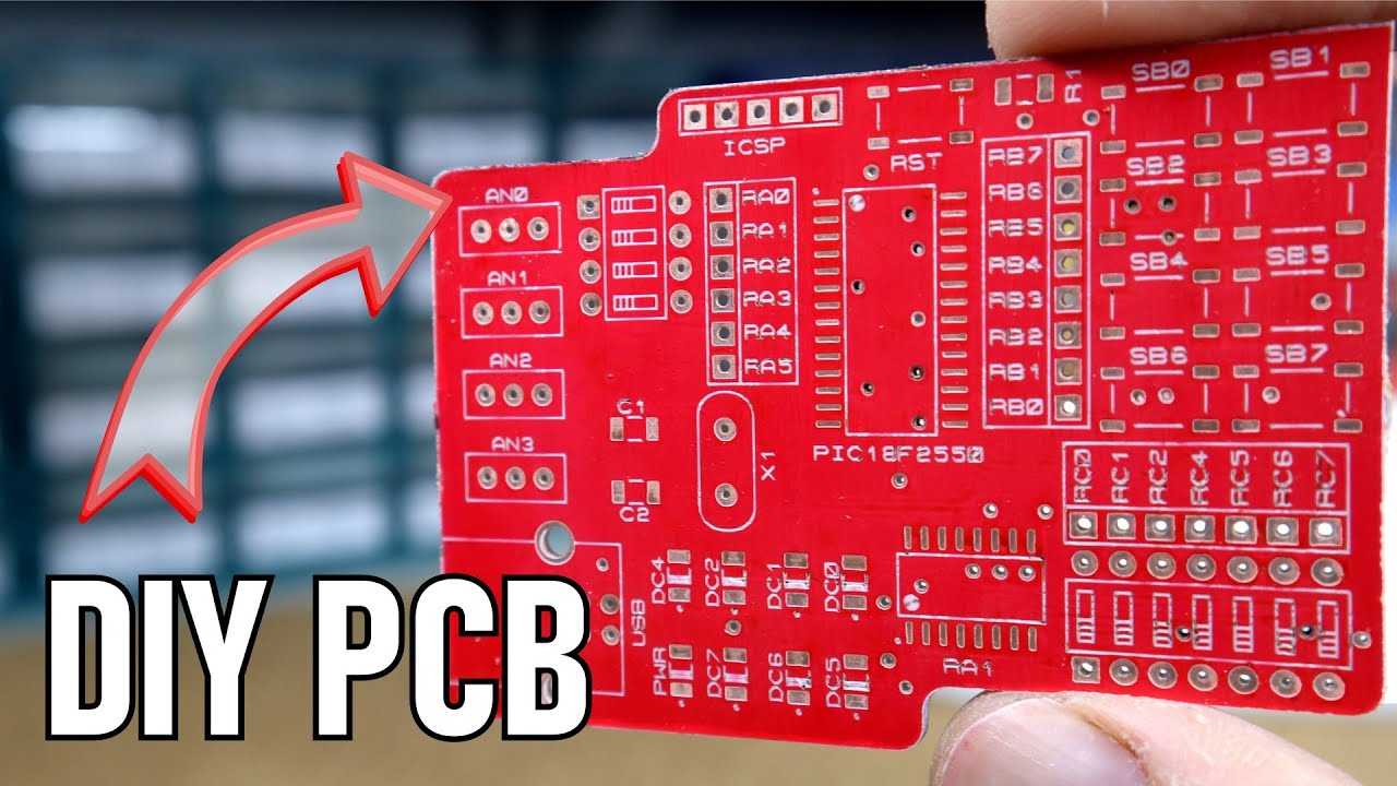DIY PCB: Acabado profesional con CNC + Láser