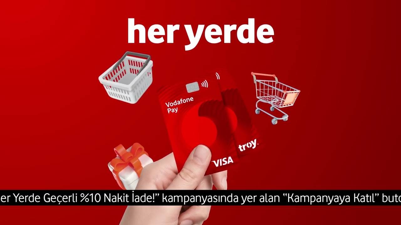 Vodafone Pay Kart Yenilendi