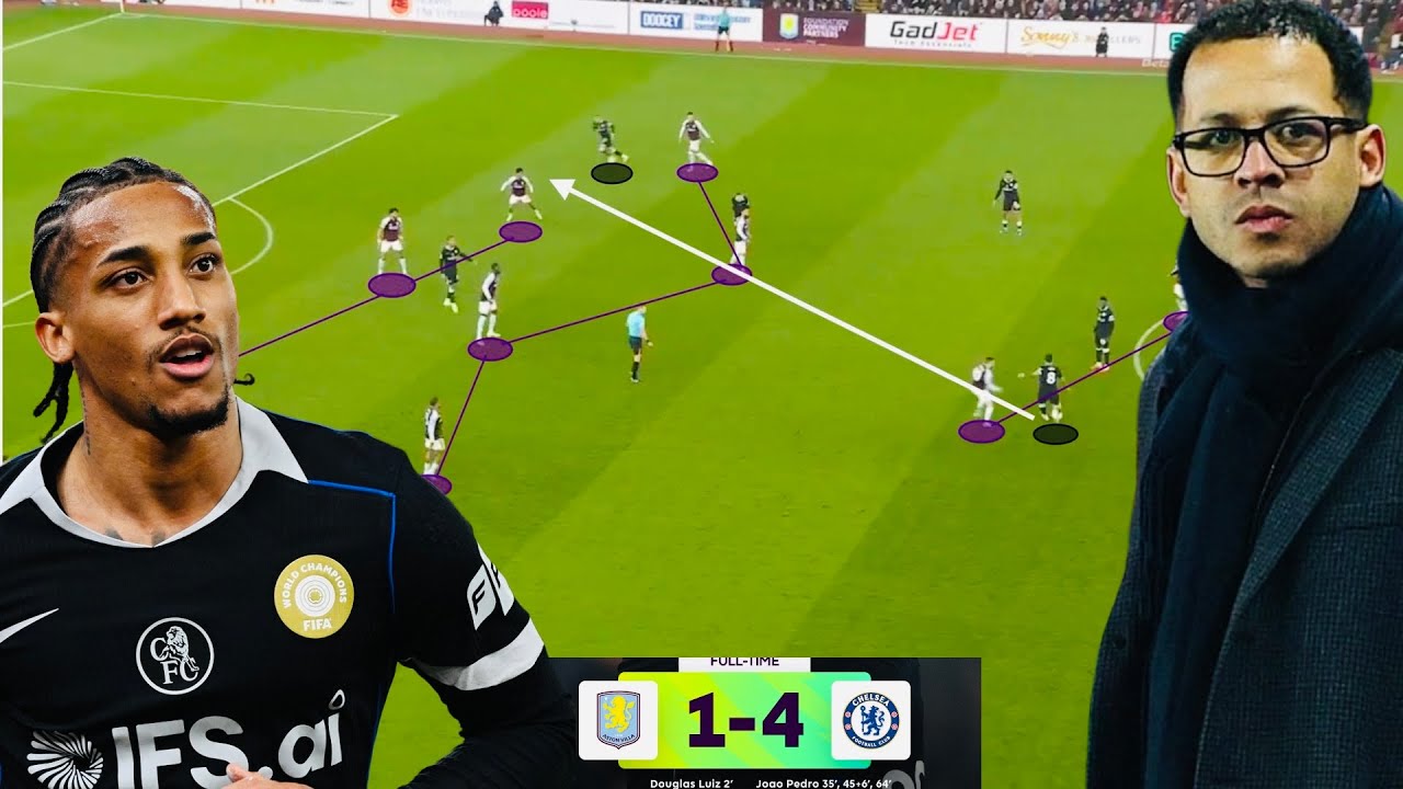 CHELSEA IS BACK ! 4:1 ASTON VILLA JOAO PEDRO HATRICK,COLE PALMER,ENZON FERNANADEZ MAGIC,GARNACHO