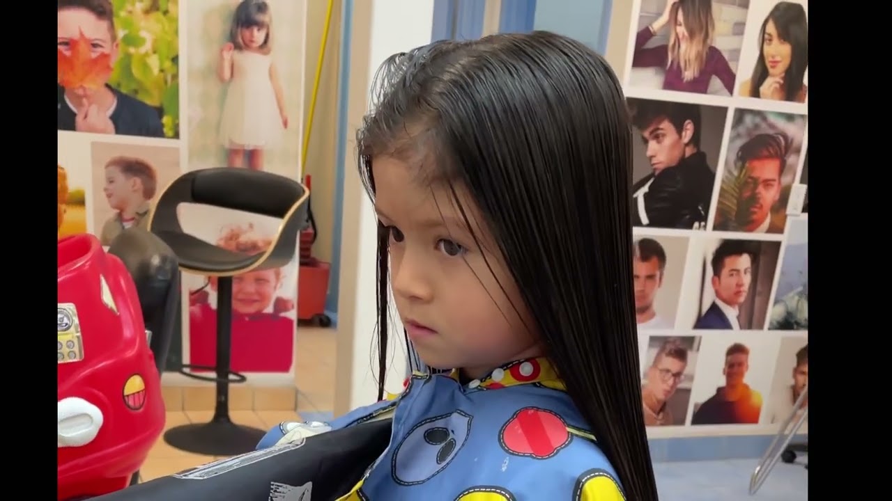 First haircut experience ni anak