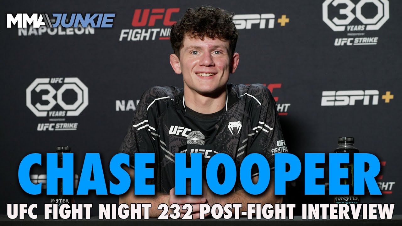 Chase Hooper Wants Claudio Puelles in Battle of Leg Lock Specialists | UFC Fight Night 232