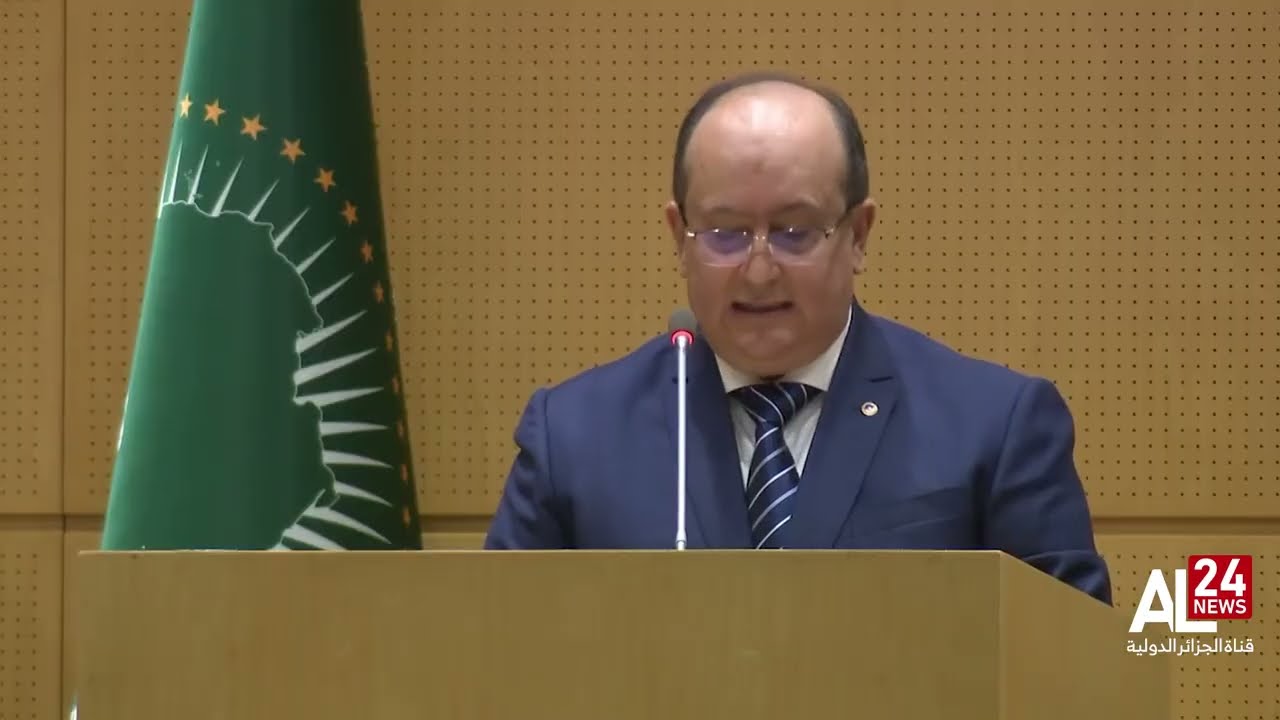 كلمة الرئيس الجزائري خلال حفل تسليم الرئاسة الدورية للرئيس الأوغندي، ألقاها نيابة عنه الوزير الأول