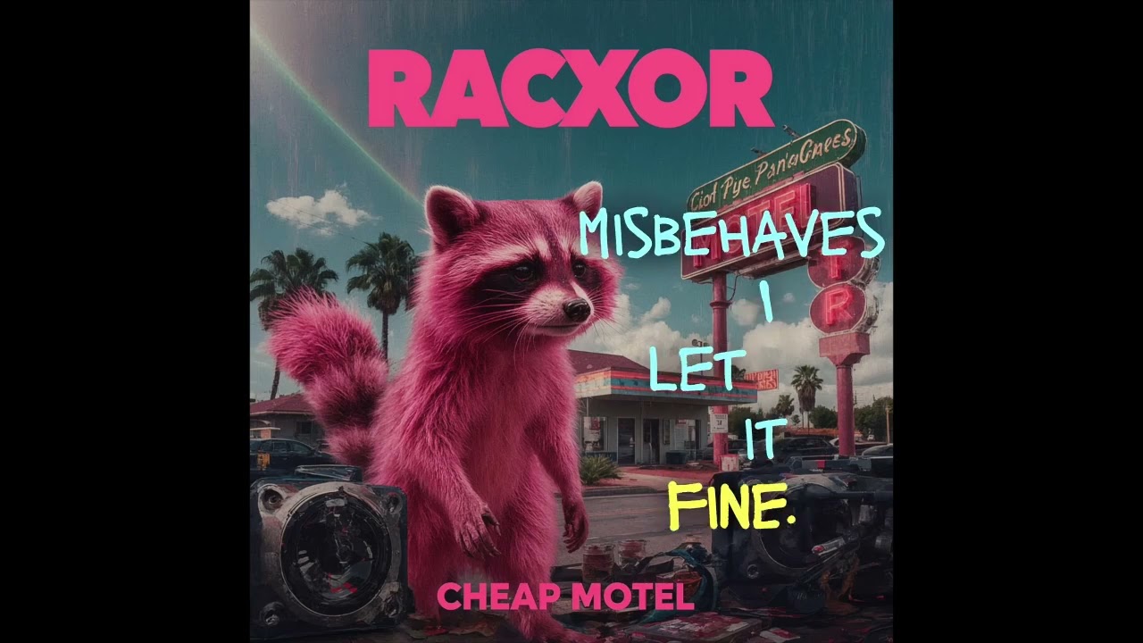 Racxor, Cheap Motel  (guitar with vocals) \ Retro Synthwave Road Trip Music**