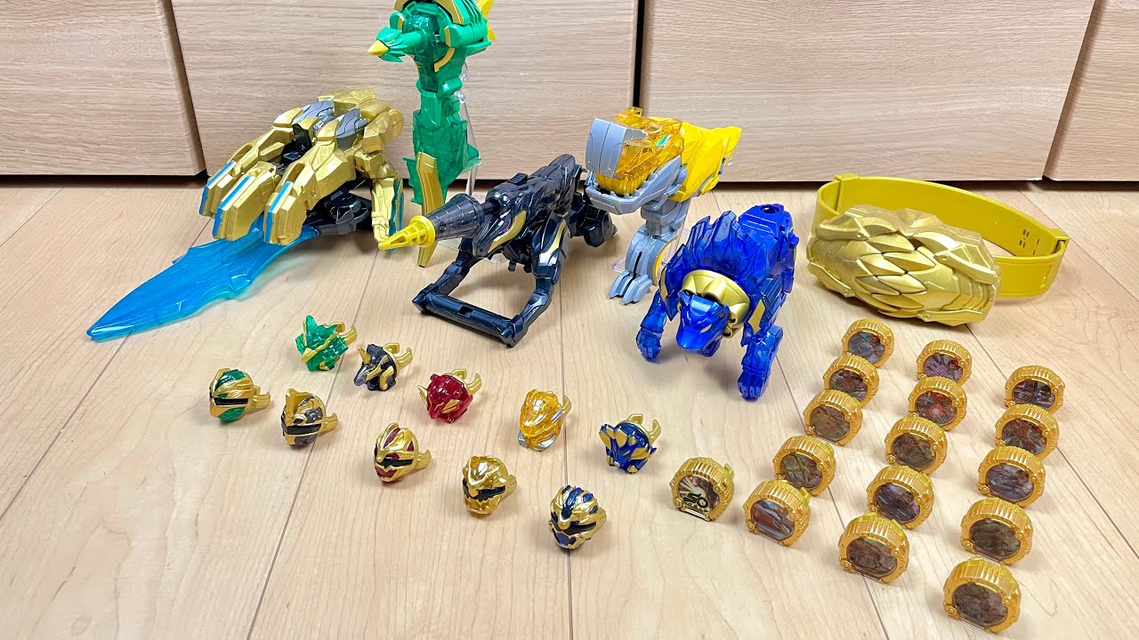 【PowerRangers GOZYUGER】初期メンバー集結！ゴジュウジャーのDX玩具で遊んでみた