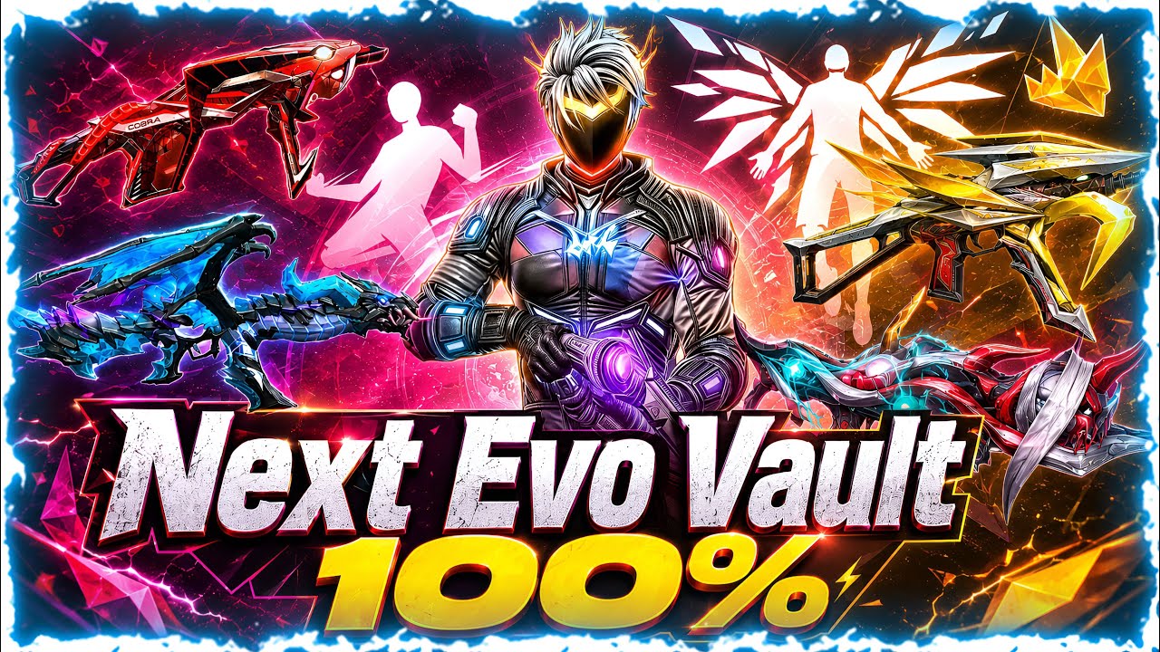 NEXT EVO VAULT 100% FREE FIRE