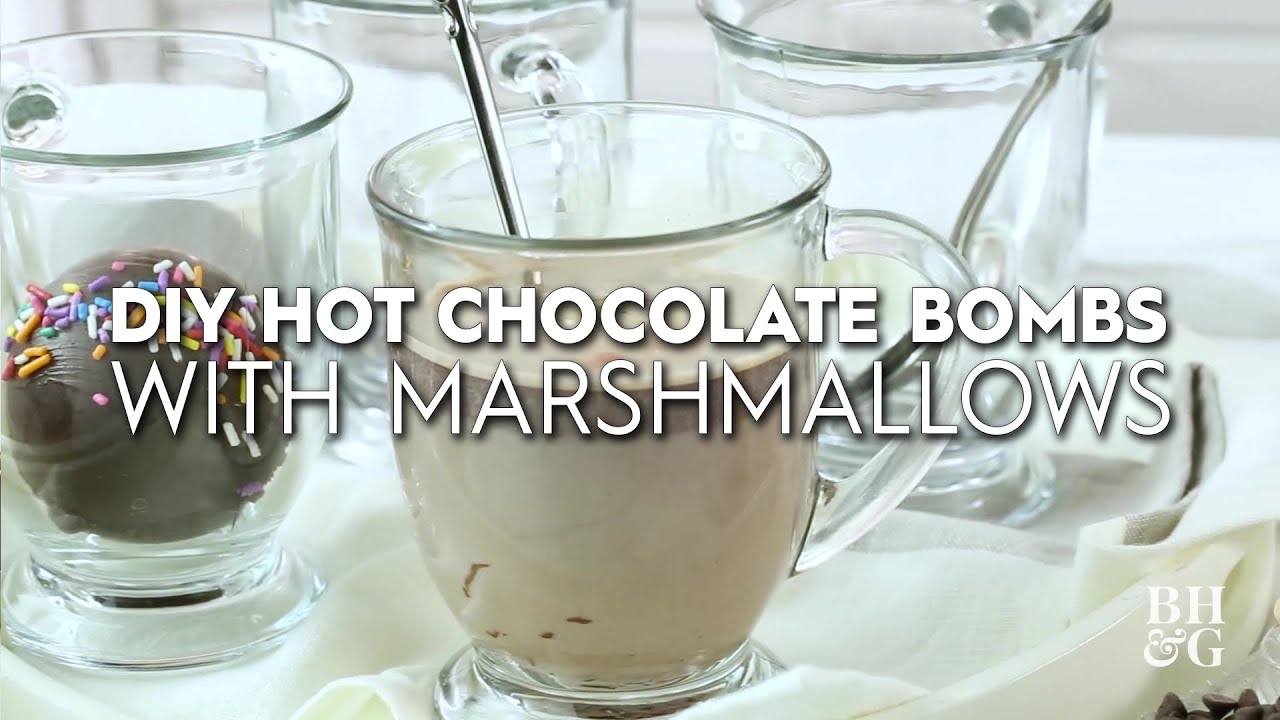 DELICIOUS Hot Chocolate Bombs with Marshmallows | DIY Hot Chocolate Recipe | Better Homes & Gardens