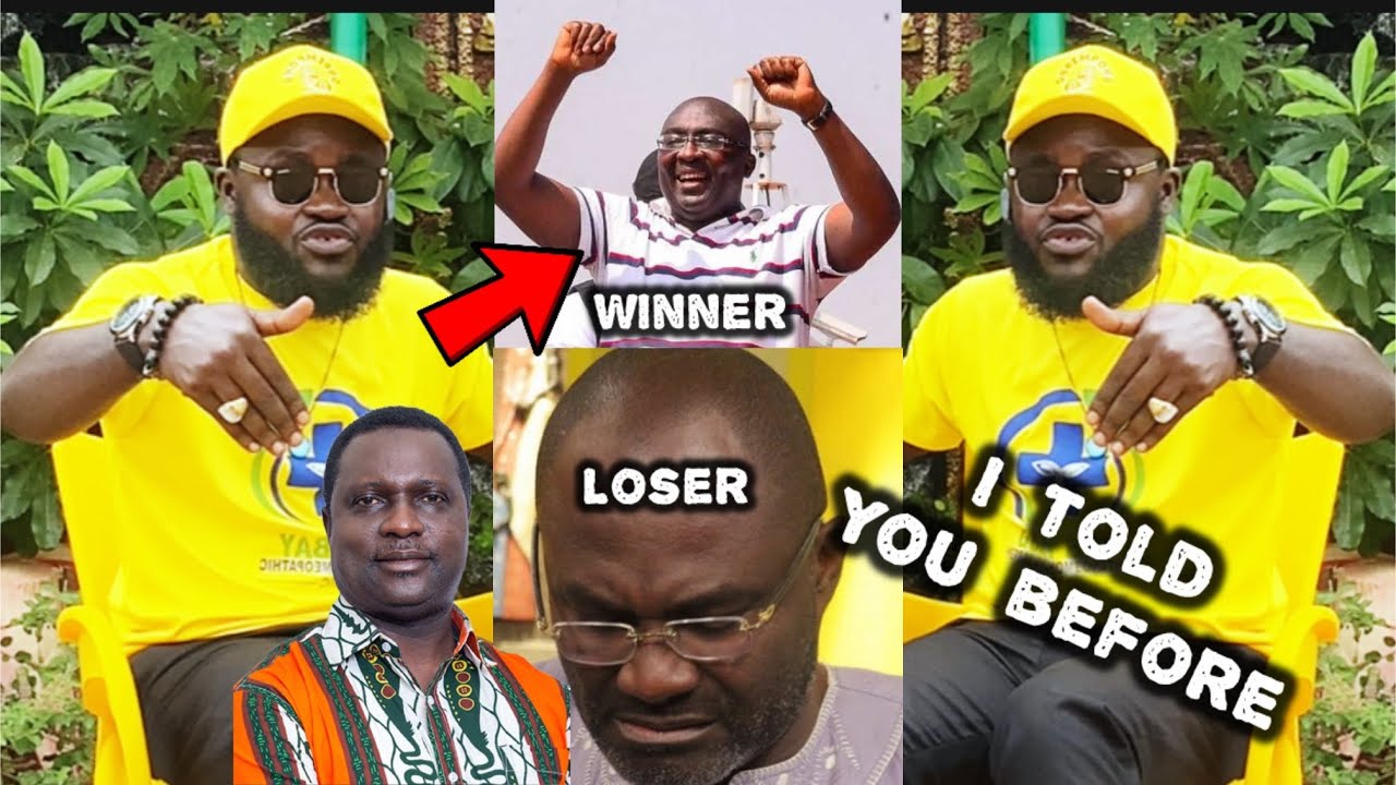 Break, Dr Guanbay Predictions On Bawumia Wins Fulfilled With A Huge Margin Against Ken