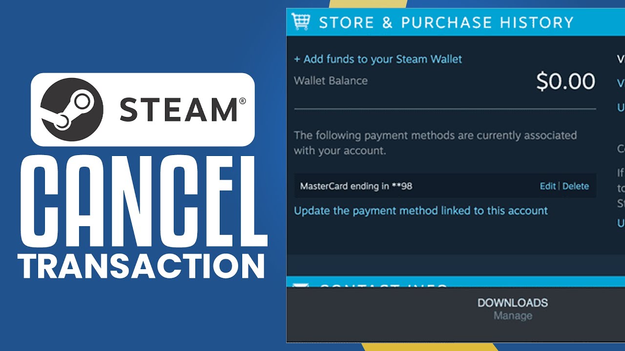 How To Cancel Pending Transection On Steam (2025) Easy Tutorial