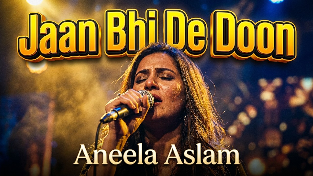 Jaan Bhi De Doon (LIVE) Aneela Aslam Multan | Shoke Studio Multan.