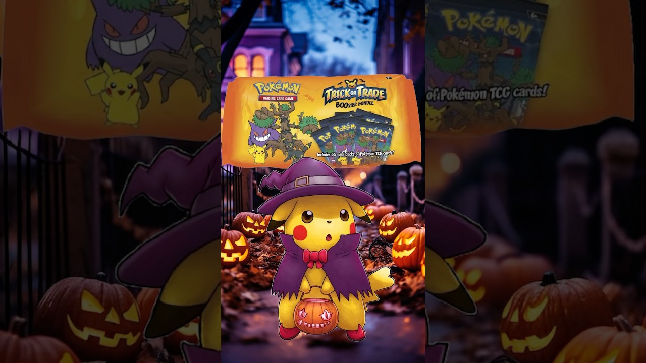 Looking for Pikachu!  Pokemon 2024 Trick OR Trade Pack rip