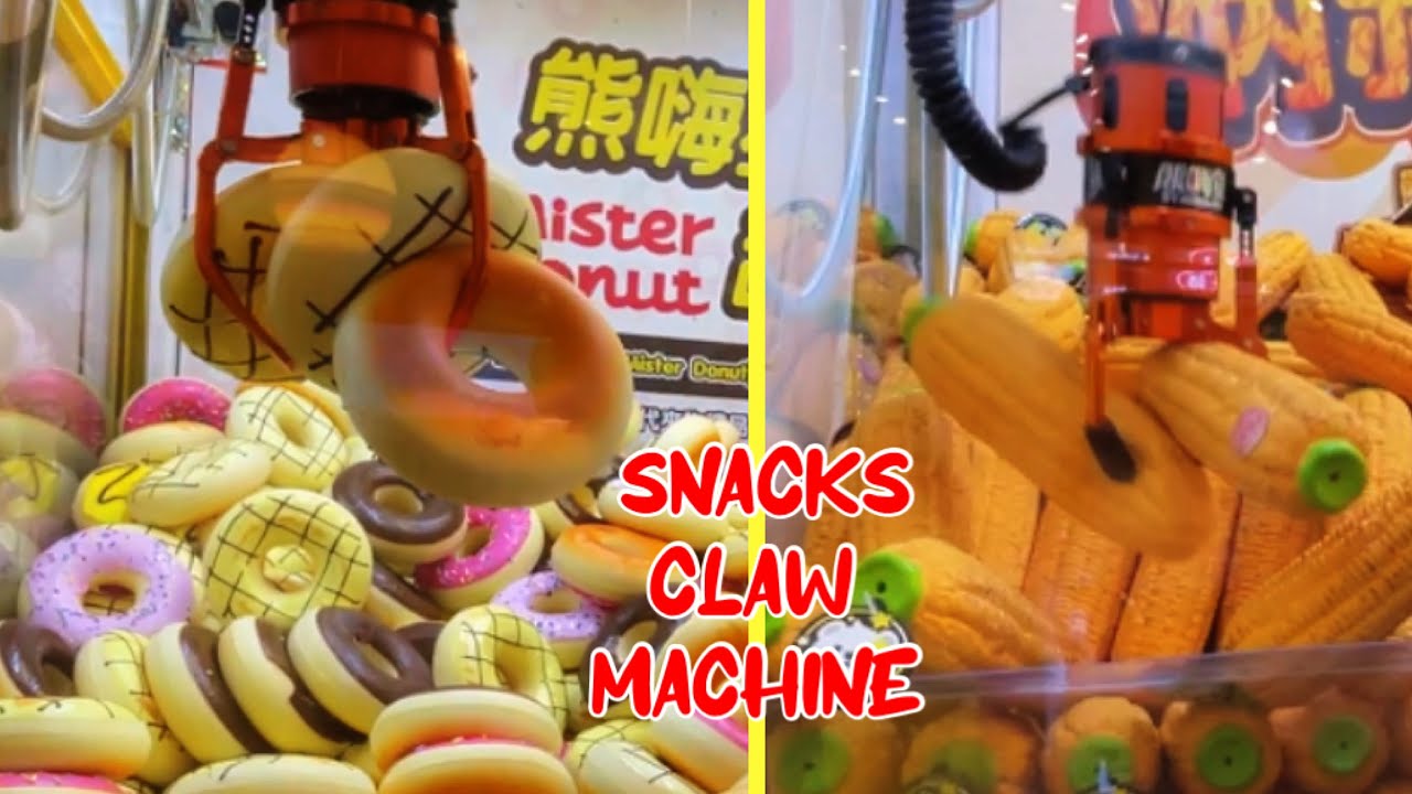 SNACKS CLAW MACHINE , CLAW MACHINE , 夾娃娃