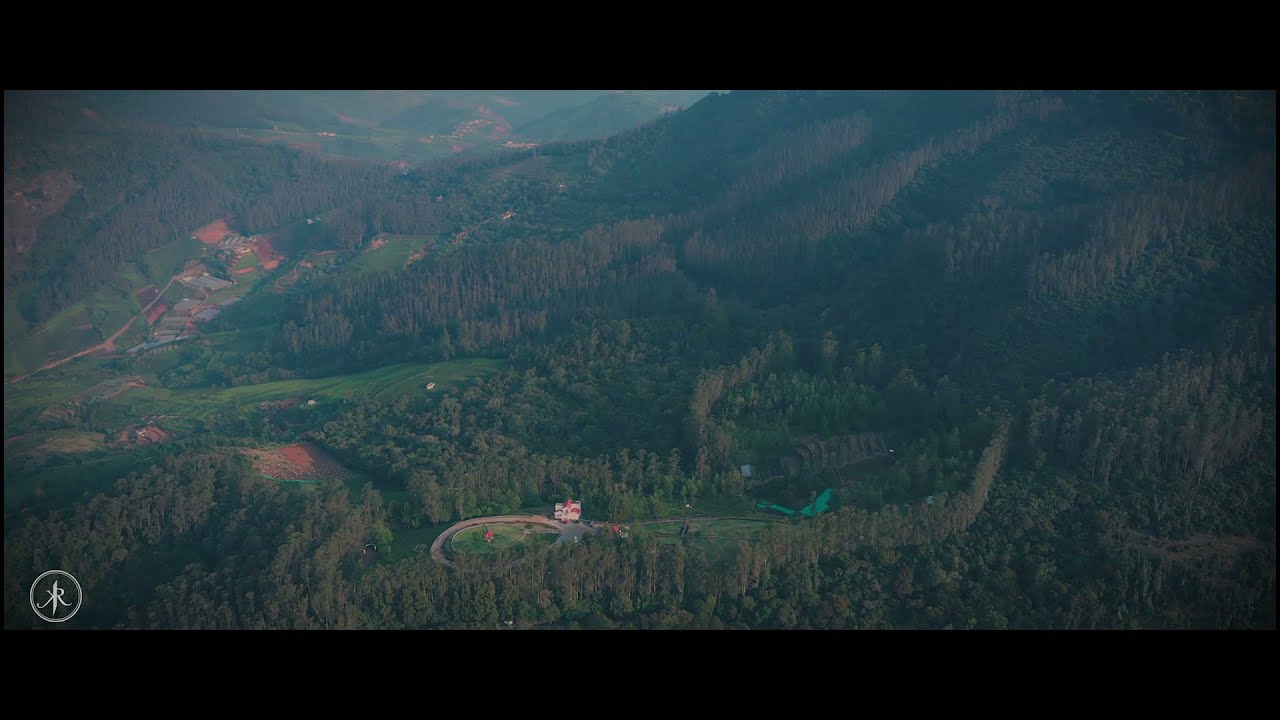 Ooty Tea Park near Dodabetta peak in HD 1080p