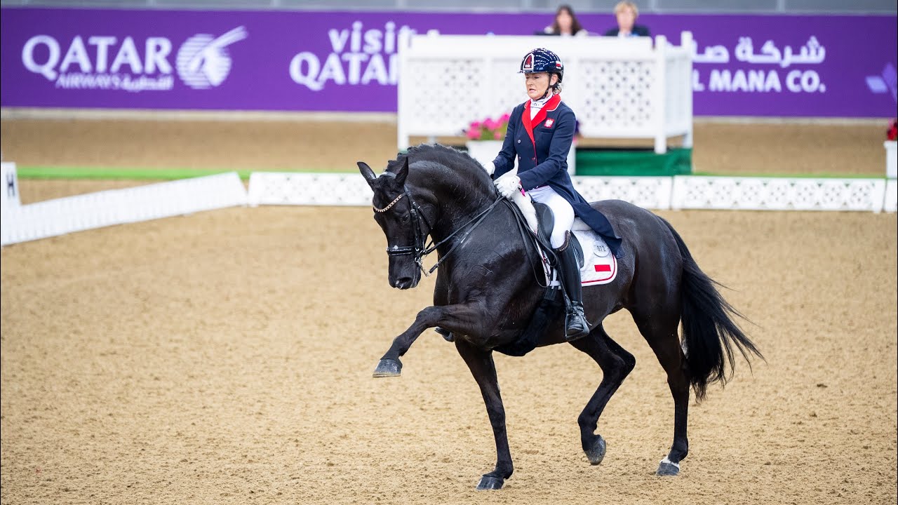 Sandra Sysoyeva  MAXIMA BELLA Grand Prix CDI5 Al Shaqab presented by Longines Doha 2025