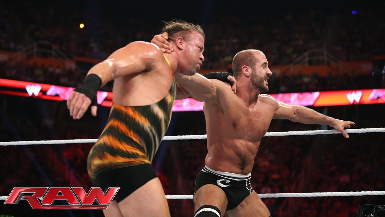 Rob Van Dam vs. Cesaro: Raw, May 26, 2014