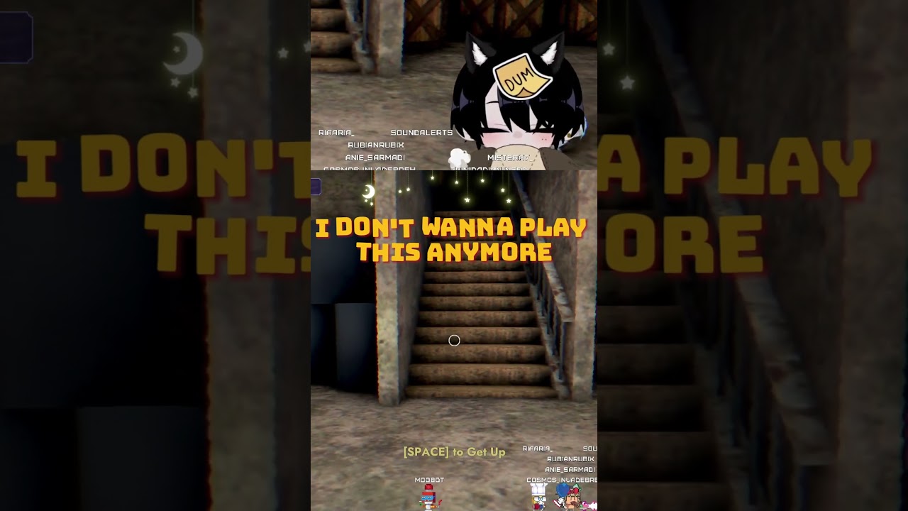 dog jumpscare #envtuber #vtuberclips #shota #horrorstream #vtuber