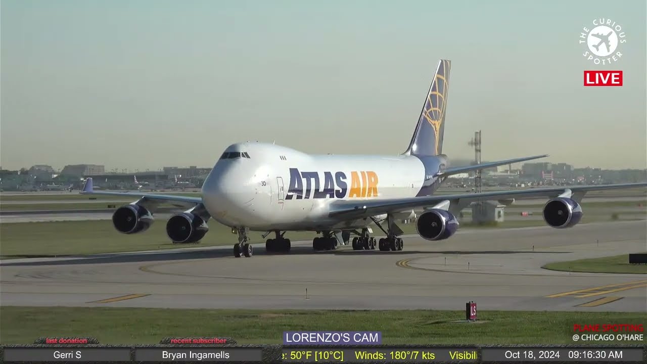 FRIDAY PLANESPOTTING at Chicago O'Hare Airport