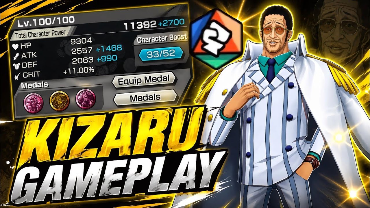 ГЕЙМПЛЕЙ ЗА KIZARU | ONE PIECE BOUNTY RUSH | OPBR