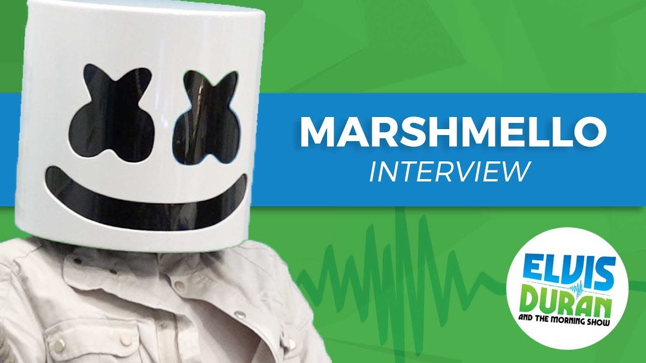 Elvis Duran's Silent AF Interview With Marshmello | Elvis Duran Show