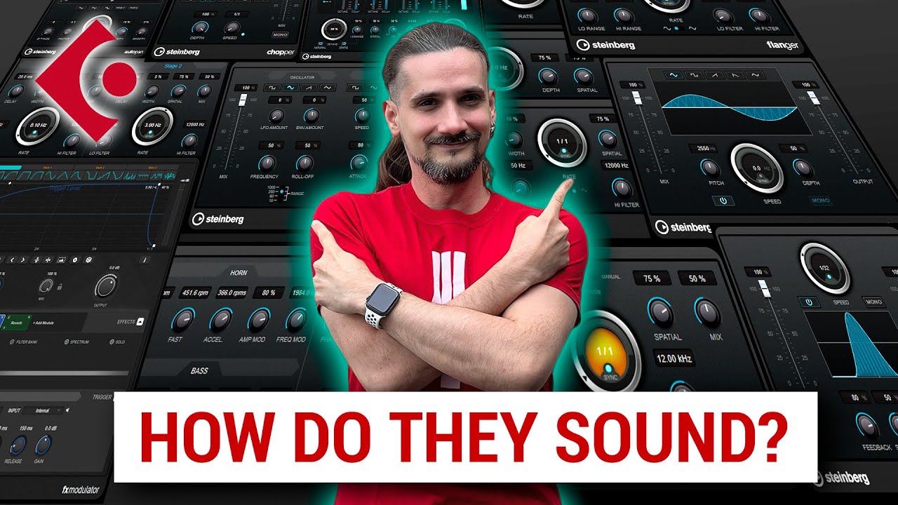 ВСЕ 14 эффектов модуляции Cubase — как они ЗВУЧАТ?
