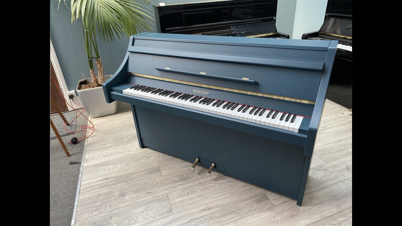 Piano Painting Time-lapse by The Little Piano Store