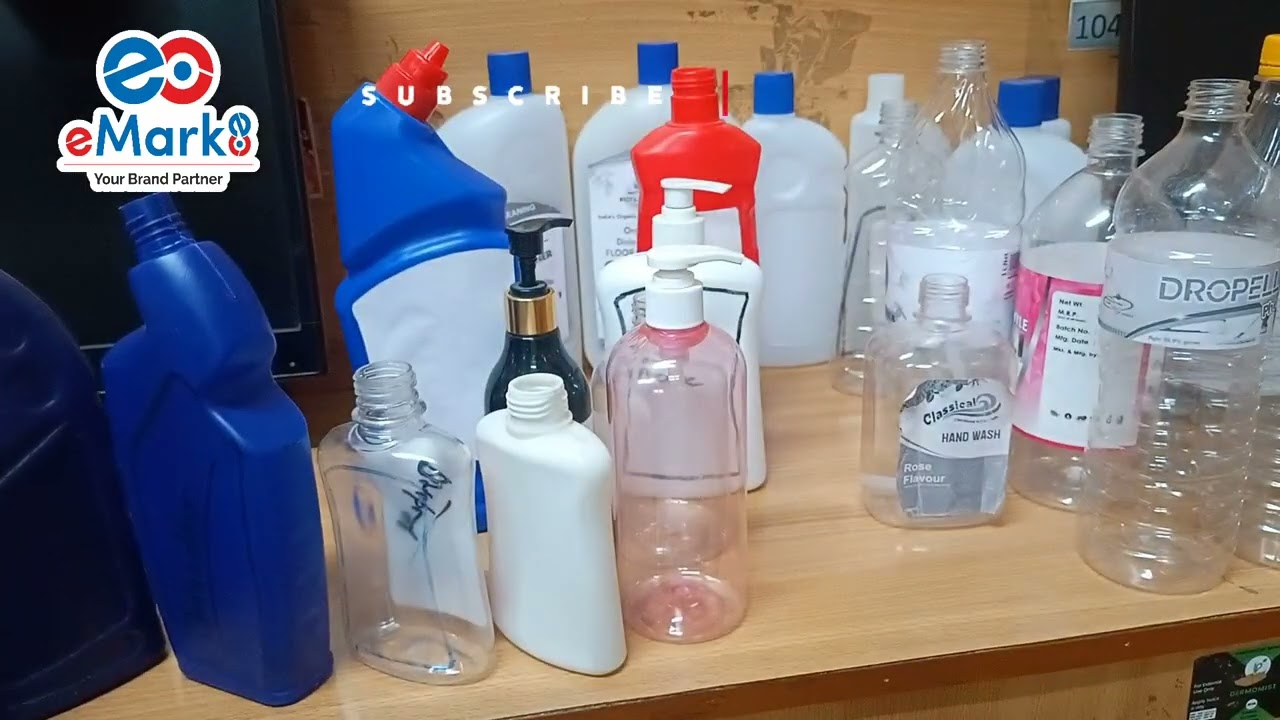 All Housekeeping Products Bottle Label Sticker Design and Print || HDPE or PET bottles Stickers