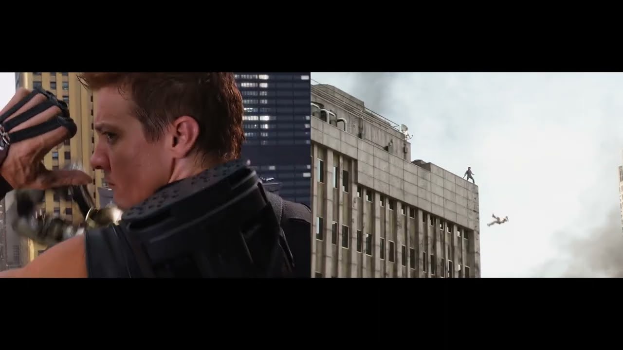 The Avengers "I Got Him" Scene - Hawkeye + Kate Bishop's Perspective