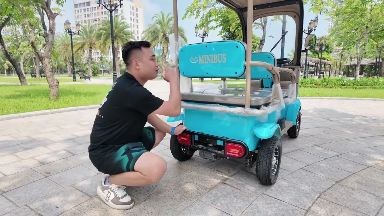 Minibus A5 PRO chiếc xe 4 bánh điện cao cấp mới nhất 2025 