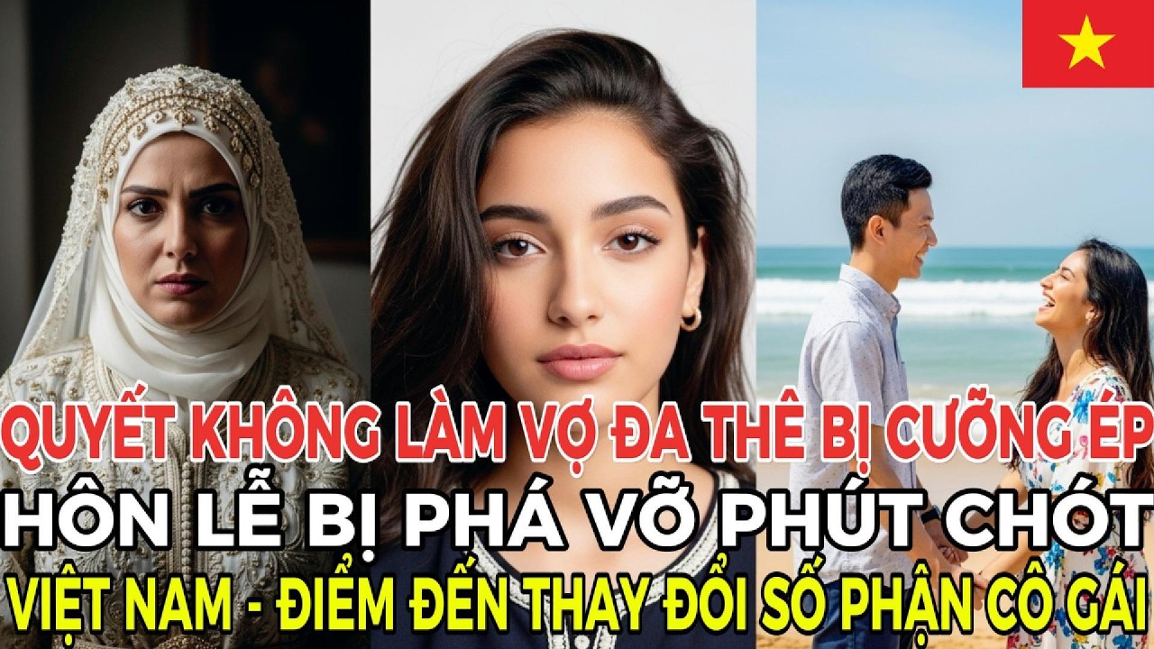 Trốn chạy cuộc hôn nhân đa thê, cô gái Morocco liều mạng sang Việt Nam và cái kết