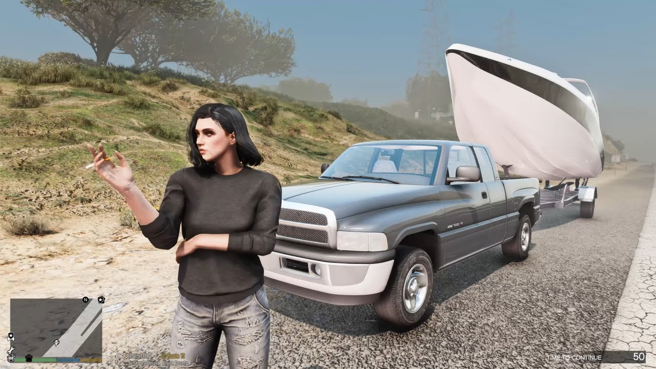 Gta 5 Let's Go To Work As Boat Shop Female Truck Driver Services/Jobs!