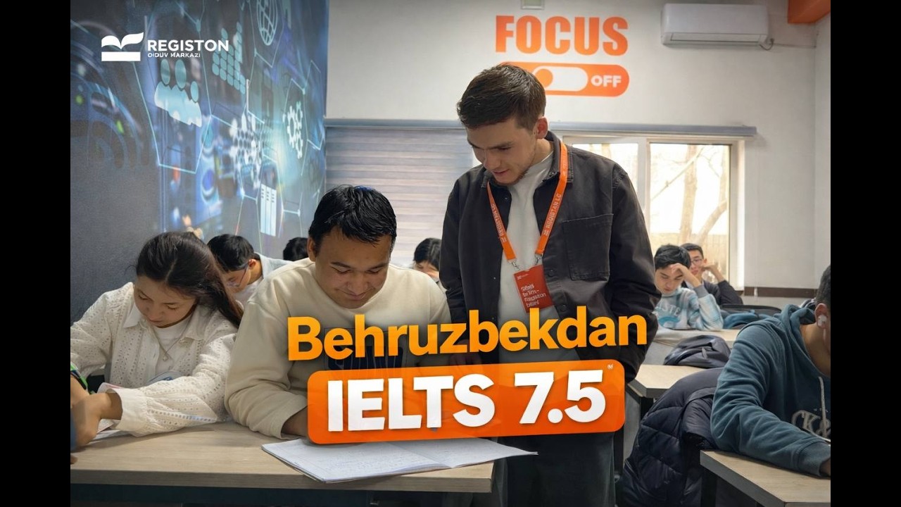 IELTS 7.5 qo'lga kiritgan o'quvchimiz va ularning maktabida suhbat!