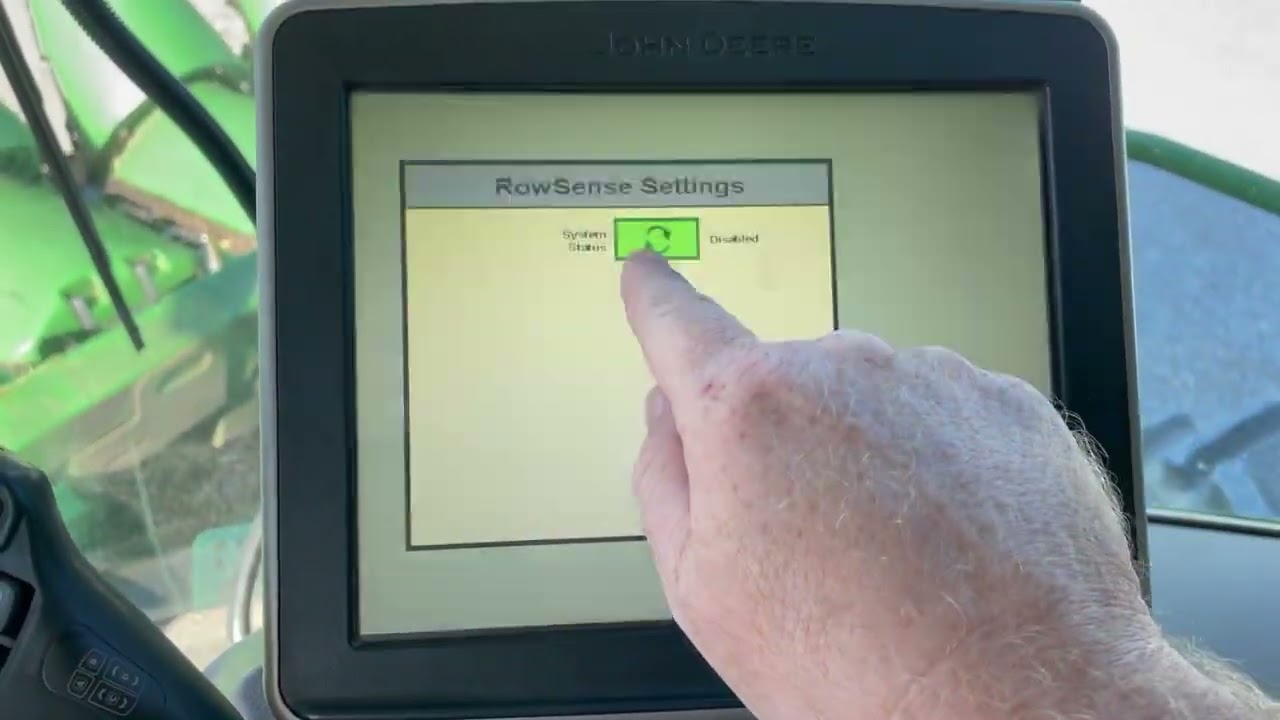 RowSense on a 2630 Display
