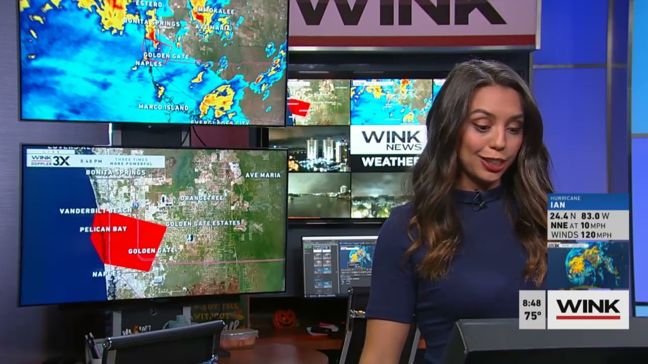 Hurricane Ian Landfall Coverage - WINK-TV (Part 1)
